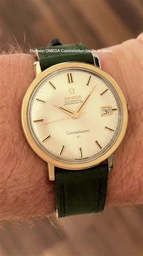 OMEGA Constellation Chronometer Gold Mint 1962 Review
