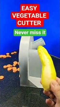 DIY Mini Vegetable Cutting Machine | Easy Homemade Kitchen Hack #diycrafts #homeexperiments