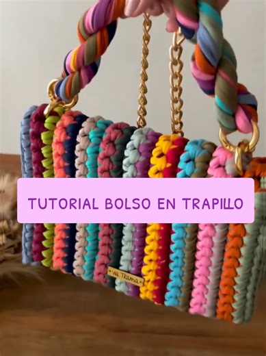 Tutorial de bolso en trapillo paso a paso