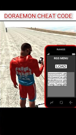 Doraemon Cheat Code indian bike driving 3d || new update || #shorts