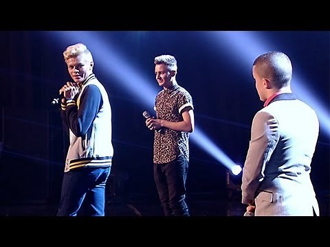 Jahmene, Jae and Craig's performance - Maroon 5's Moves like Jagger - The X Factor UK 2012
