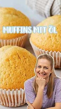 Muffins mit Öl🧁✨ #rezept