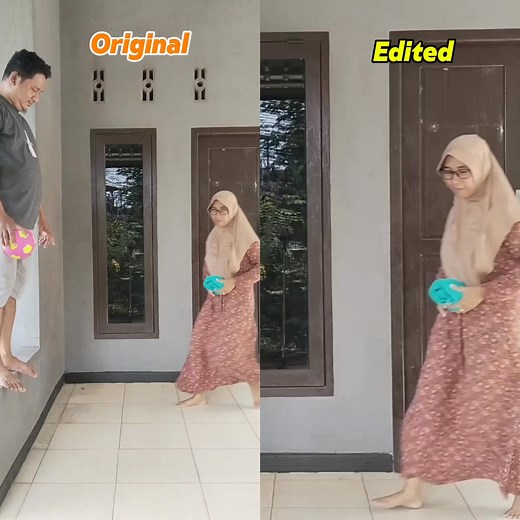 2.3M views · 9K reactions | dibalik layar Bukan sulap bukan sihir #reel #hiburan #editing #videokeren #emakemak | Falya Azkhair | Facebook