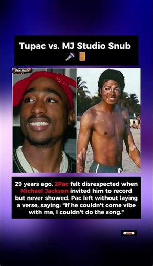 Why 2Pac Walked Out on Michael Jackson: The Studio Disrespect Story