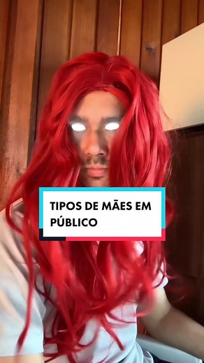 Tipos de mães em público 😂 Qual é a sua? Ib: @André Flores #memes #comedia #tiposde #maes