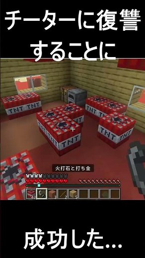 チーターに復讐した…[マイクラ]