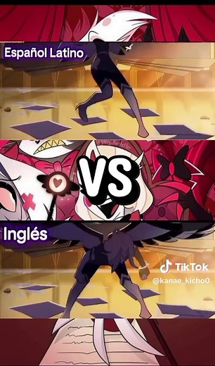 Hazbin Hotel: Español vs Inglés Comparativa y Edits