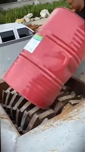Red Barrel vs Shredder 🔥 Satisfying Crushing Moment!