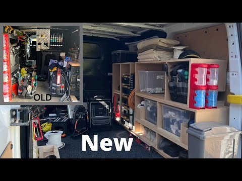 Ford Transit Custom Van Racking , MK8, Plumbers Van
