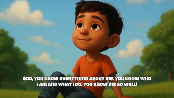 God Knows Me! | Psalm 139 Bedtime Prayer for Kids | Children's Bible Devotional