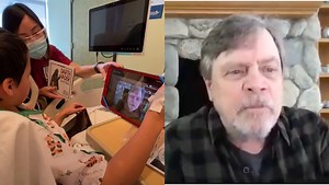 Mark Hamill Virtually Visited Young Fans in the Hospital