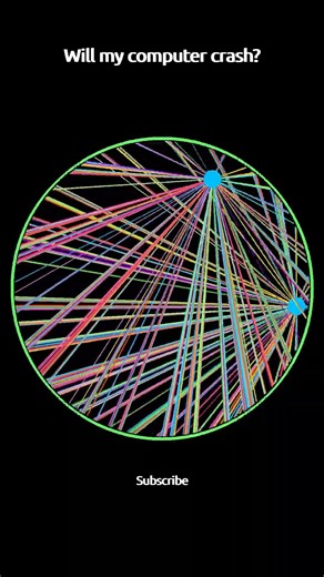 Colorful Bouncing Spheres in Motion