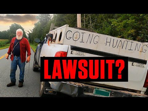 Hound hunting adventures on the farm