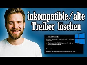 Remove incompatible and old drivers - Windows guide