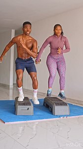 HIIT step cardio 🔥🔥🔥| tag a gym partner | Coach Amanda24