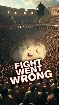 Something Went Wrong in This Gladiator Fight #shorts