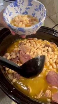 Great Northern Beans and Ham!! A delicious combination!!
