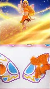 Magic Sand Art: Let’s make Stella’s wings shine! ✨🎨 #shorts | Winx Club
