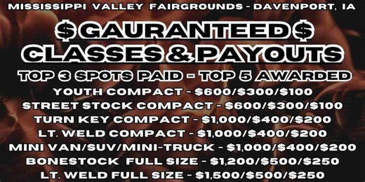 Midwest Mayhem Demolition Derby to takeover Mississippi Valley Fairgrounds