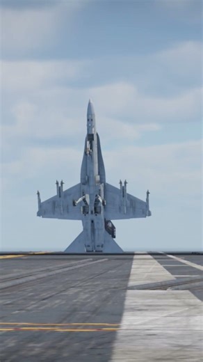 Cobra Maneuver Precision Landing by F-15 and FA-18