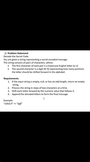 Coding Challenge: Decode the Secret Code #beginnercoding #codinginterview #dsa #javascript #coding