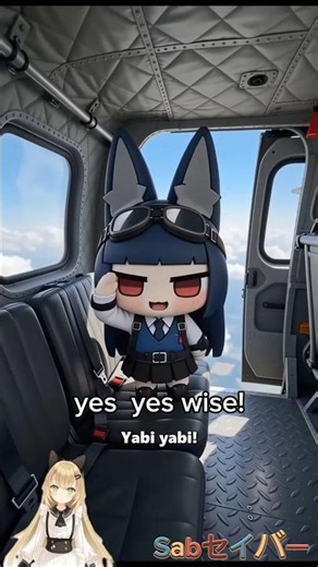 Miyabi 🪂 #shorts #miyabi #parachute #zenlesszonezero #chibi #ai #power #plane #vietnam