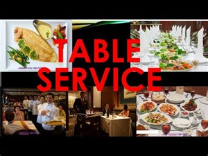 TABLE SERVICE I MACAM MACAM JENIS PELAYANAN DI MEJA