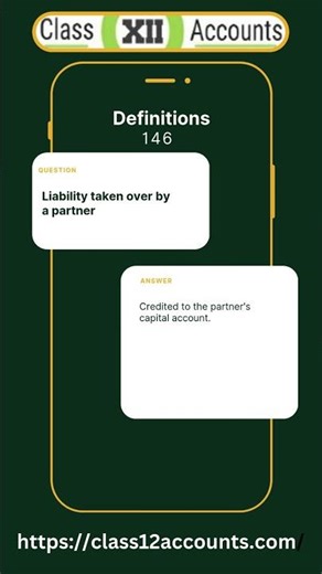 CBSE Class 12: Partnership Accounts for 12th- Flash Cards !
