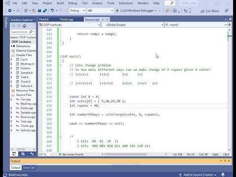 4.4 Recursion - Backtracking (Coin change problem)
