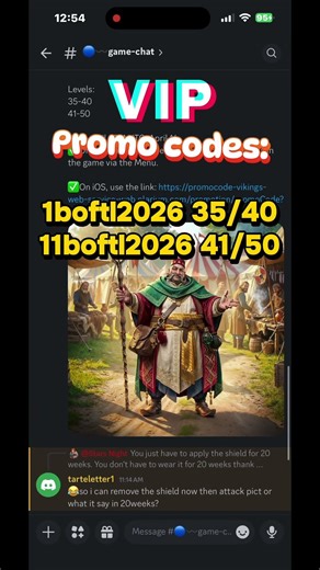 EXPIRED!! VIP Promo Code Vikings War of Clans