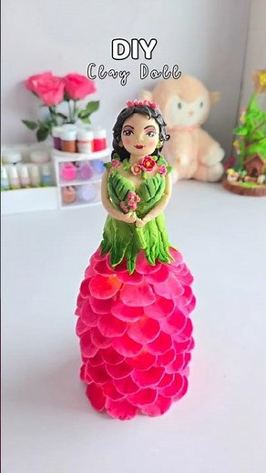 Diy Doll #diy #craft #doll #art #clay #clayart #handmade #decor #homedecor #shorts #reuse