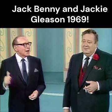 Jack Benny and Jackie Gleason 1969! #comedy #jackbenny #classictv #retro #classiccomedy