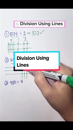 Let's reverse engineer the multiplication using lines. let's now divide using line. #learn #tricks #viral #school #multiplication #division #learnontiktok #fyp #mathematics #multiply #LearnOnTikTok #enigmath