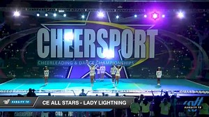 CE All Stars - Lady Lightning [2020 Junior Small 1 D2 Division A Day 1] 2020 CHEERSPORT National Cheerleading Championship