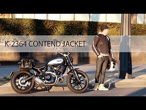 クシタニのK-2364 CONTEND JACKET、ライディングを極めたこの一着。