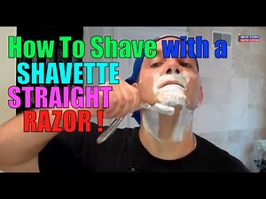 How To Shave With a Replaceable Blade Barber Shavette Razor #shaving #razor #skincare #mensgrooming