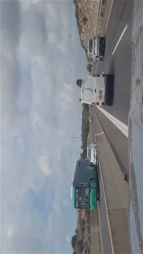 Buses of Egged and Netanel Tours on Road 2 at Ma'agan Michael