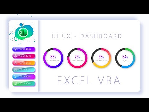 Excel VBA UI Design Formulários e Botões Personalizados