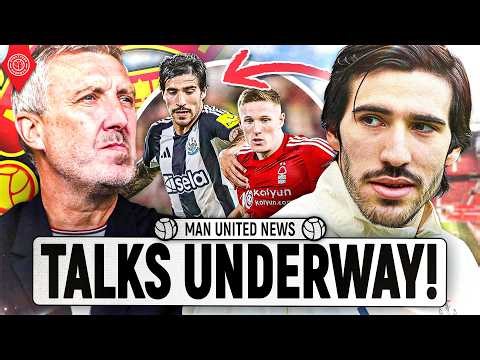 Manchester United Hold Talks With Sandro Tonali Agent! | Man United News