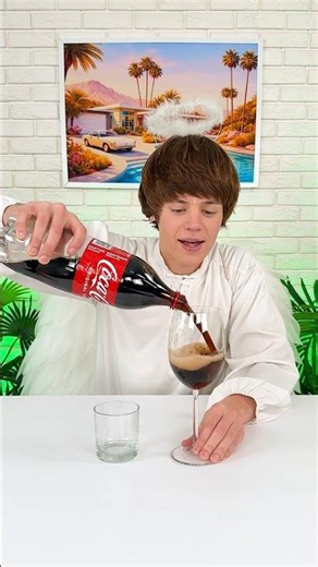 How to drink cola the right way 😳🥤