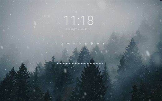 电脑简约桌面教程 Wallpaper Engine Rainmeter