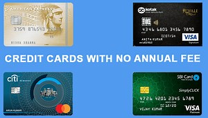 7 Best Credit Cards With No Annual Fee In India - Moneymint