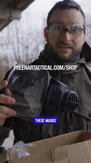 Full gas mask, half the price