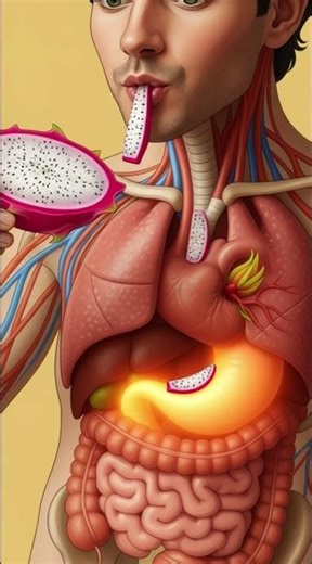 what happens while you eating dragon fruit inside your body?🤮😱😱