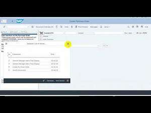 Exercise-2.2 Navigating in the SAP System