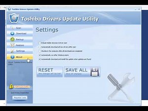 Toshiba Drivers Update Utility