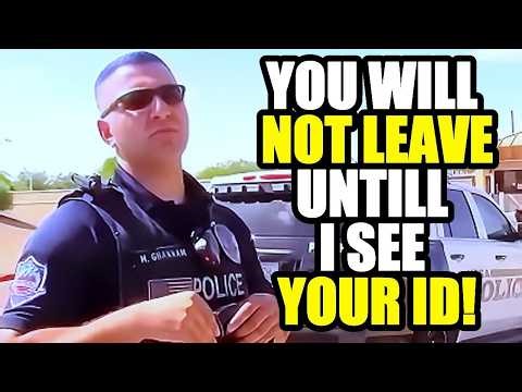 Lying Cop Gets Shut Down By Genius Citizen and Refuses to ID
