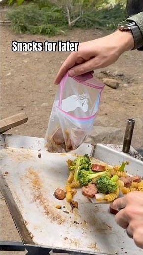 Dinner by the Fire → Snacks for the Road | Campfire Cooking 🔥