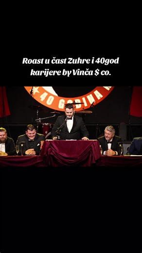 25.11. smo radili večer Roast komedije u čast velikog Zlatana Zuhrića Zuhre, a u organizaciji jos većeg, al samo fizički, Gorana Vinčiča Vinče. Šalu na stranu, čast je bila sudjelovati u roast večeri i formatu kakav još nije na ovoj razini rađen u regiji, a postiže sve veću popularnost u regiji. Hvala Zuhri što nas je istrpio i hvala Vinči na pozivu, uvijek ću se rado odazvat. Ako se tko naljuti na ovu foru, roast format nije za njega, a pogođeni u panelu se smiju xd #fyp #balkan #komedija #vinč