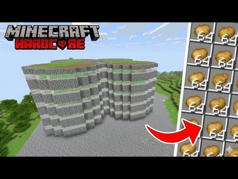 I Built an Automatic Potato Farm for My Hardcore World! (No More Hunger)